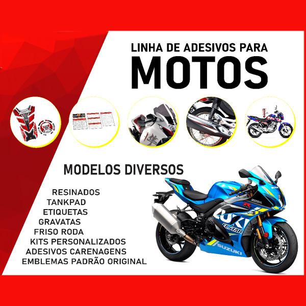 Imagem de Kit Adesivos Protetores e Friso Yamaha Fazer FZ25 Azul