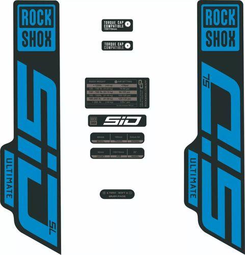 Imagem de Kit Adesivos Suspensão Bike Rock Shox Sid