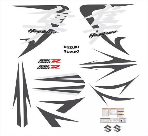 Imagem de Kit Adesivos Suzuki Hayabusa Gsx 1300 R