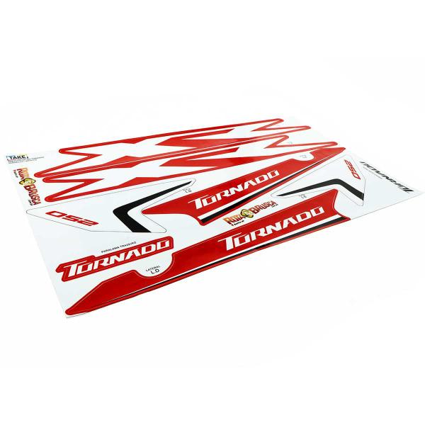 Imagem de Kit Adesivos Take Completo Honda Xr 250 Tornado 2001/2008