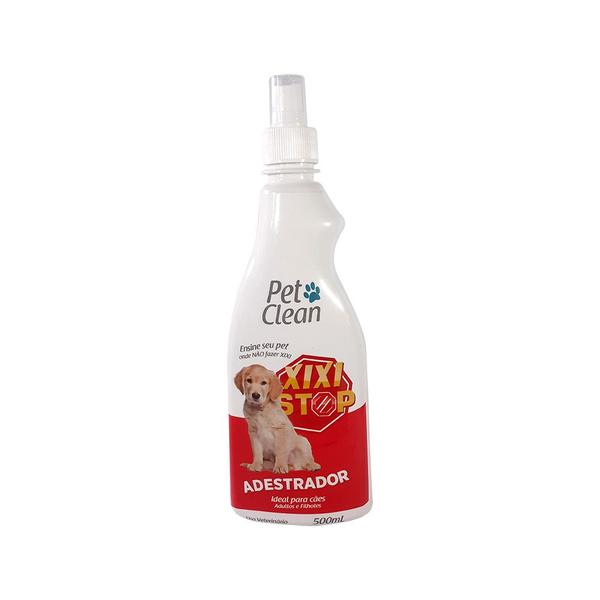 Imagem de Kit Adestrador Sanitário Pipi Certo 30ml + Xixi Stop 500ml Pet Clean Cães Adultos E Filhotes