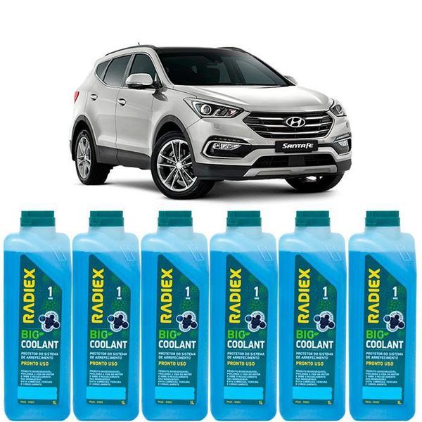 Imagem de Kit aditivo radiador bio coolant pronto para uso azul ps2g - hyundai creta - r1893