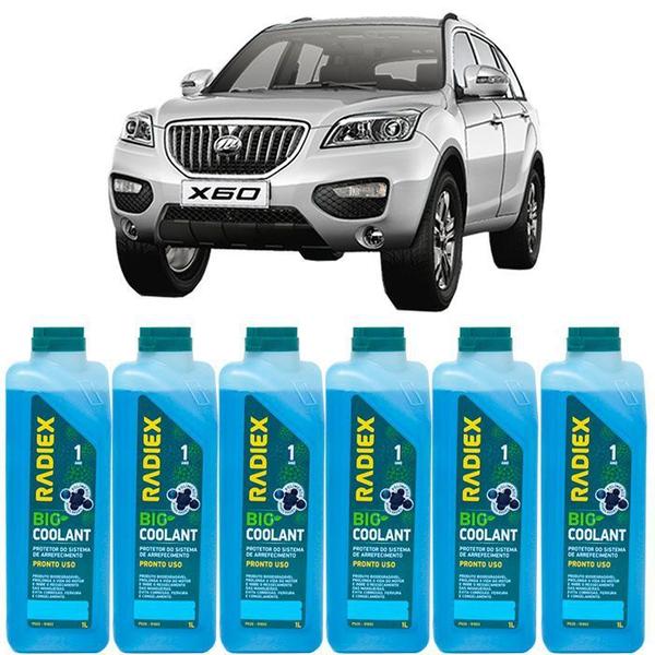 Imagem de Kit aditivo radiador bio coolant pronto para uso azul ps2g - lifan x60 - r1893