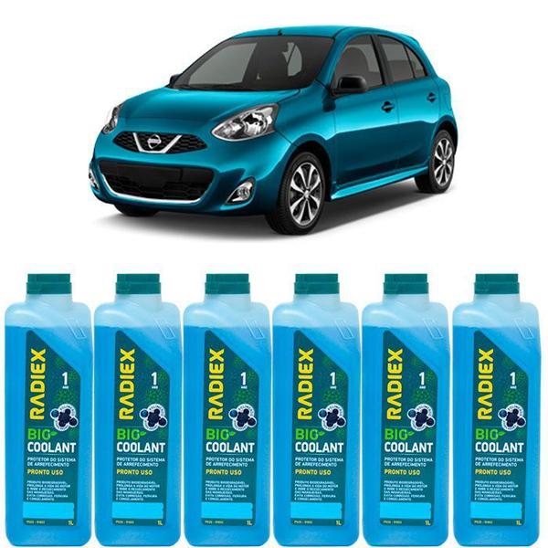 Imagem de Kit aditivo radiador bio coolant pronto para uso azul ps2g - nissan march - r1893