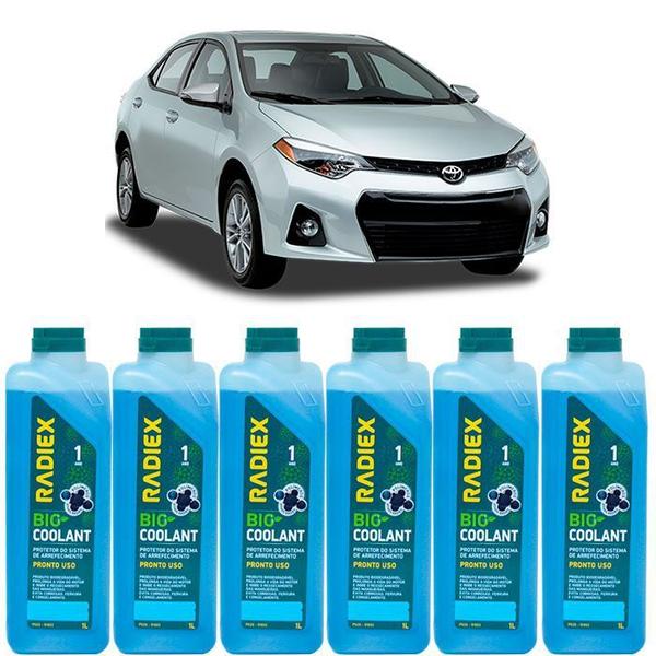 Imagem de Kit aditivo radiador bio coolant pronto para uso azul ps2g - toyota corolla - r1893