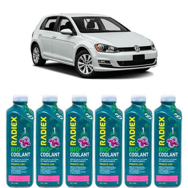 Imagem de Kit aditivo radiador bio coolant pronto para uso rosa - volkswagen golf - r1892