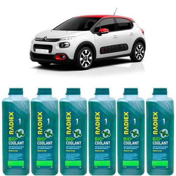 Imagem de Kit aditivo radiador bio coolant pronto para uso verde - citroen c3 - r1896