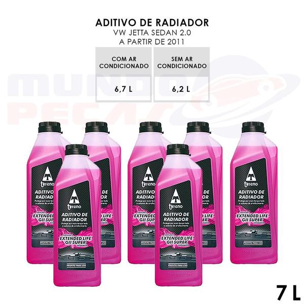 Kit Aditivo Radiador Original Vw Jetta 2.0 Tirreno G2 S. 7 L Imagem de Kit Aditivo Radiador Original Vw Jetta 2.0 Tirreno G2 S. 7 L