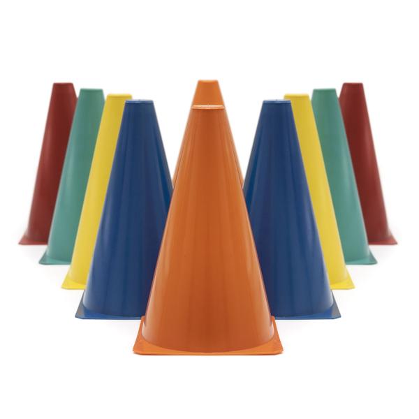 Imagem de Kit Agilidade 20 Cones+ 20 Chapéus Colorido KeerSports