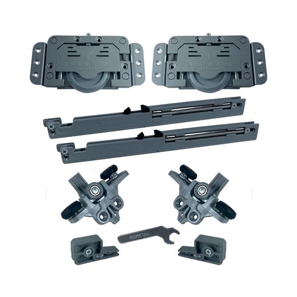 Imagem de Kit Agility Top 300 para 1 porta Embutido + RO 68 60kg Linha Royal Rometal