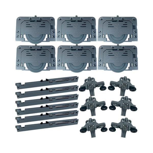 Imagem de Kit Agility Top 300 para 3 portas + RO 68 60kg Composição Especial Linha Royal Rometal