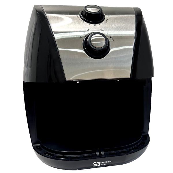 Imagem de Kit air fryer potente 5 litros e sanduicheira inox gourmet