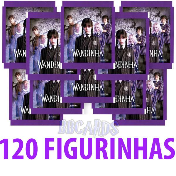 Imagem de Kit Album Wandinha Addams +120 Figurinhas Inspirado Na Série