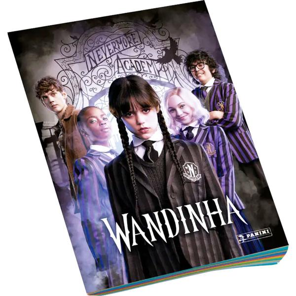 Imagem de Kit Album Wandinha Addams + 60 Figurinhas Inspirado Na Série