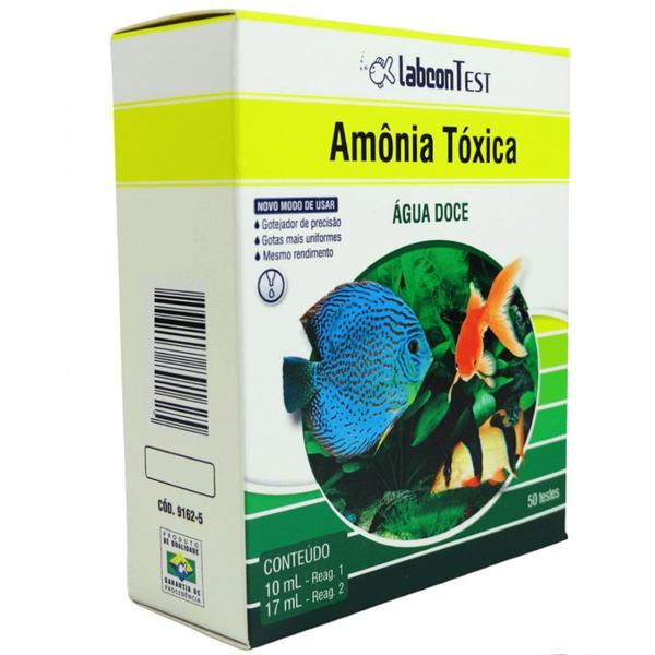 Imagem de Kit Alcon Labcon Amônia Tóxica Água Doce C/ 3 unidades