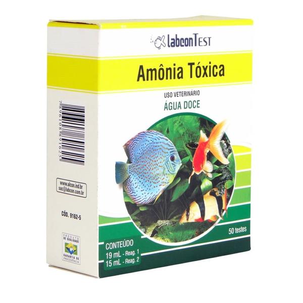 Imagem de Kit Alcon Labcon para aquário de água doce-Amônia-Nitrito-PH Tropical