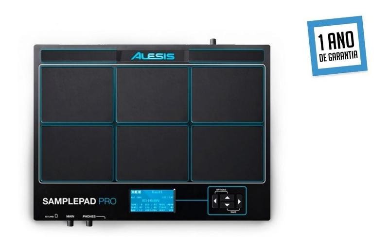 Imagem de Kit Alesis Sample Pad Pro Pad Bateria + Suporte