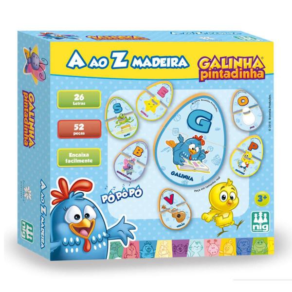 Imagem de Kit Alfabeto A ao Z Galinha Pintadinha Nig Brinquedos 0712