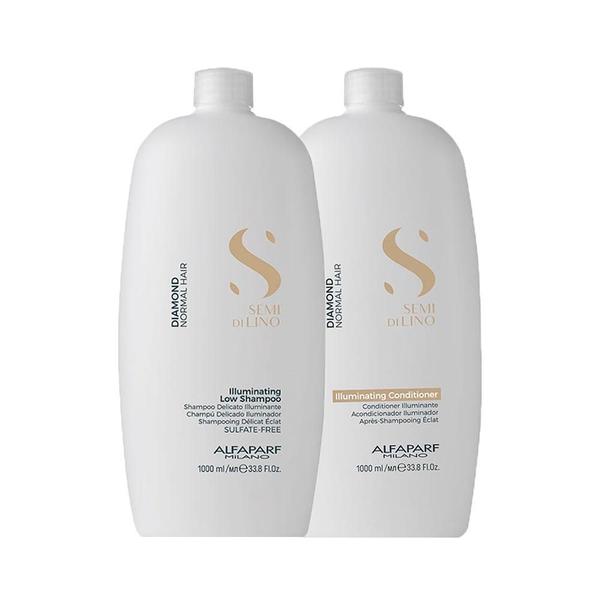 Kit Alfaparf SDL Diamond - Sh 1000ml + Cond 1000ml - ALFAPARF MILANO PROFESSIONAL Kit Alfaparf SDL Diamond - Sh 1000ml + Cond 1000ml - ALFAPARF MILANO PROFESSIONAL