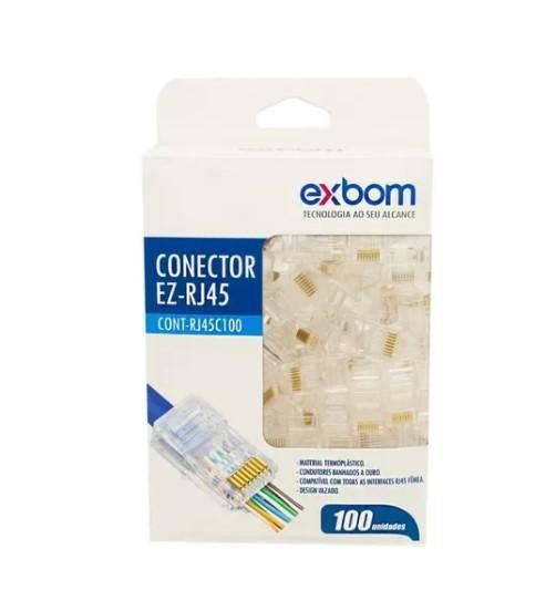 Imagem de Kit Alicate Crimpar Rj45 Ez +100 Rj45