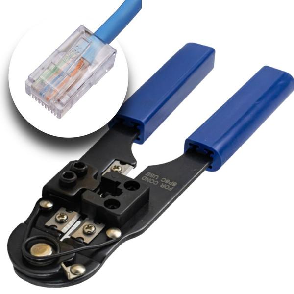 Imagem de KIT alicate DECAPADOR universal + alicate grimpar RJ45 - GC