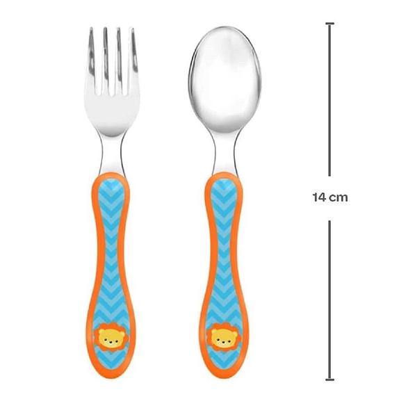 Kit Alimentação Bebê Leão Garfo Colher Babador 2 Pratos Buba Imagem de Kit Alimentação Bebê Leão Garfo Colher Babador 2 Pratos Buba