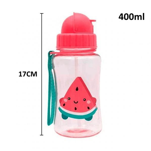 Kit Alimentação de Bebê com Garrafinha Prato Copo e Bowl de Melancia - Buba Imagem de Kit Alimentação de Bebê com Garrafinha Prato Copo e Bowl de Melancia