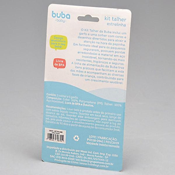 Kit Alimentação de Bebes Girafinha com 6 Peças Buba Original Imagem de Kit Alimentação de Bebes Girafinha com 6 Peças Buba Original