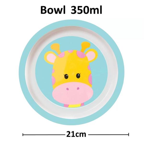 Kit Alimentação de Bebes Girafinha com 6 Peças Buba Original Imagem de Kit Alimentação de Bebes Girafinha com 6 Peças Buba Original