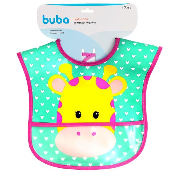Kit Alimentação de Bebes Girafinha com 6 Peças Buba Original Imagem de Kit Alimentação de Bebes Girafinha com 6 Peças Buba Original