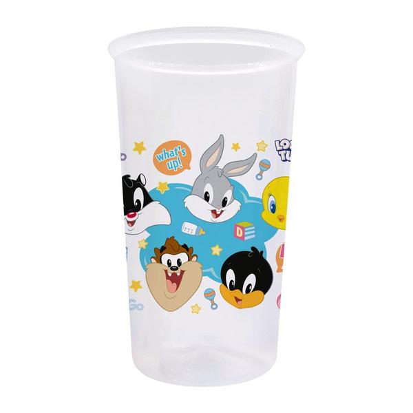 Kit Alimentação Looney Tunes 3 peças - Prato, Bowl e Copo BabyGo Imagem de Kit Alimentação Looney Tunes 3 peças - Prato, Bowl e Copo BabyGo