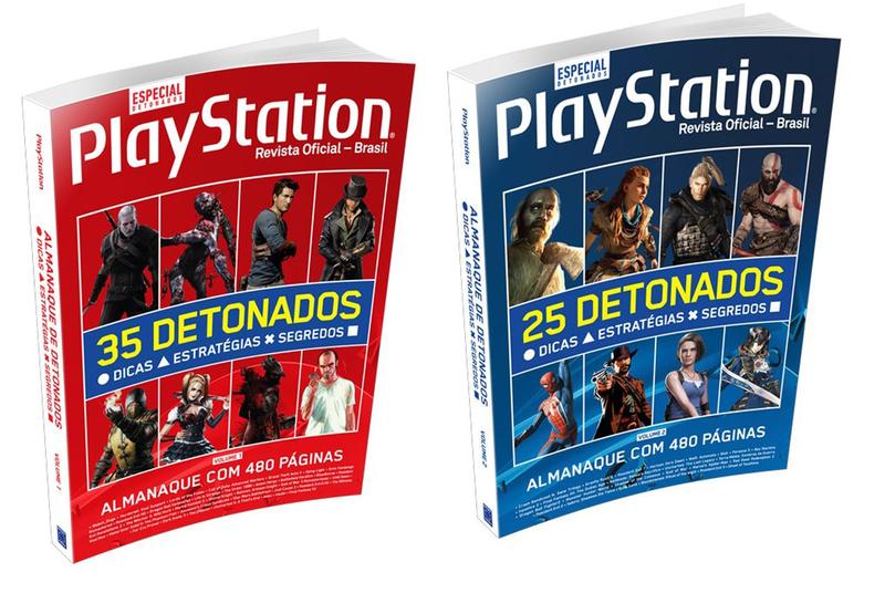 Imagem de Kit - Almanaque PlayStation de Detonados - 2 Volumes