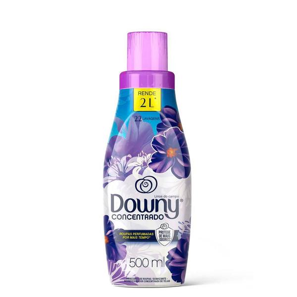 Imagem de Kit Amaciante Downy Lírios do Campo 500ml com 3 unidades