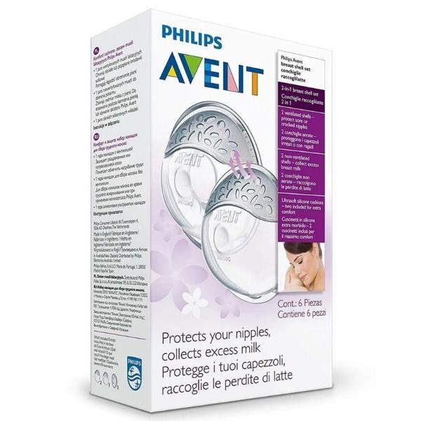 Imagem de Kit Amamentação + Thermopads + Concha Seio - Philips Avent