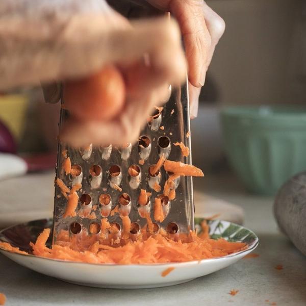 Imagem de Kit Amassador de Batata Descascador Legumes Esmagador e Ralador 4 Faces para Cozinha Aço Inox