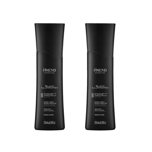 Imagem de Kit Amend Black Illuminated 2 Shampoos 250ml