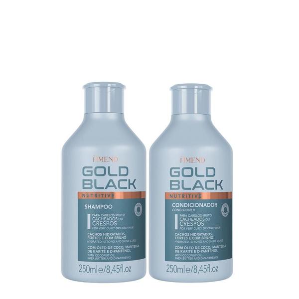 Imagem de Kit Amend Gold Black - Shampoo E Condicionador 250Ml