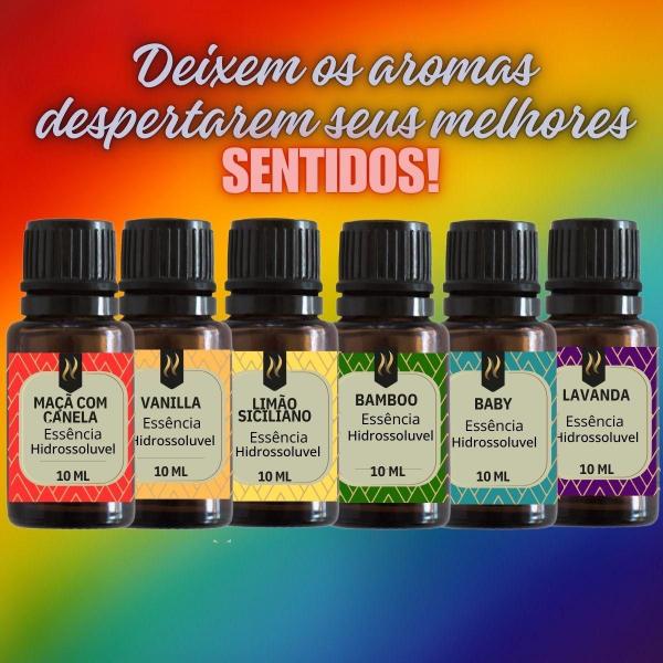 Imagem de Kit Amor E Respeito 6 Essências Difusores 10Ml Nattuaromas