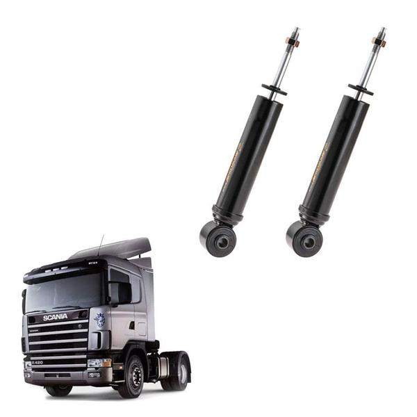 Imagem de Kit Amortecedor Cabine Scania S4 S5 Pgr 2013 2014 2015 Trase