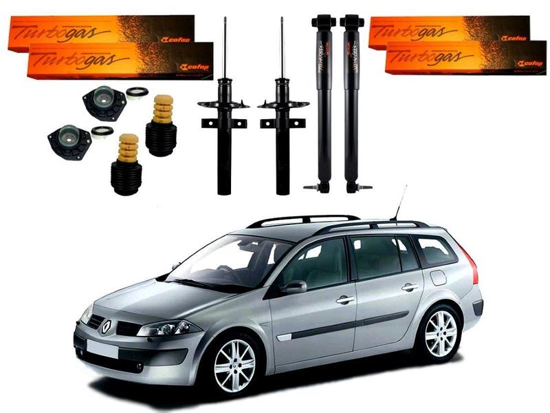 Imagem de Kit amortecedor dianteiro traseiro cofap original renault megane sw grand tour 1.6 2.0 2006 a