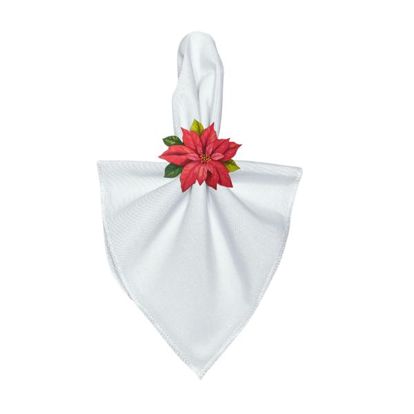 Kit Anel Porta Guardanapo de Natal Natalino Papai Noel - MUMUDECOR Imagem de Kit Anel Porta Guardanapo de Natal Natalino Papai Noel