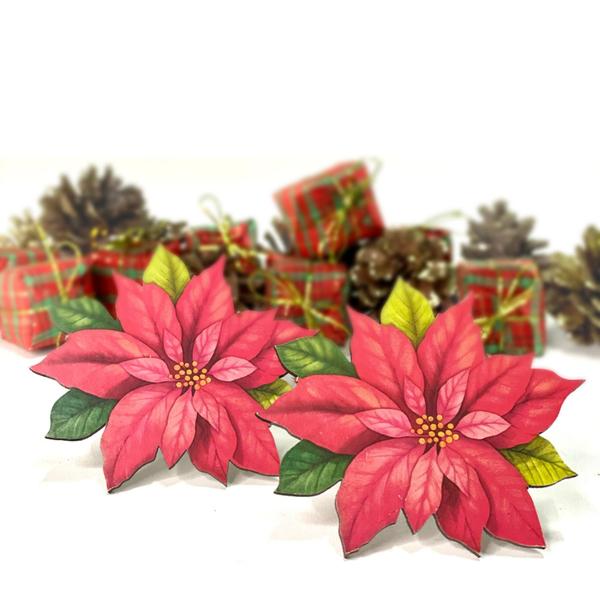 Kit Anel Porta Guardanapo de Natal Natalino Papai Noel - MUMUDECOR Imagem de Kit Anel Porta Guardanapo de Natal Natalino Papai Noel