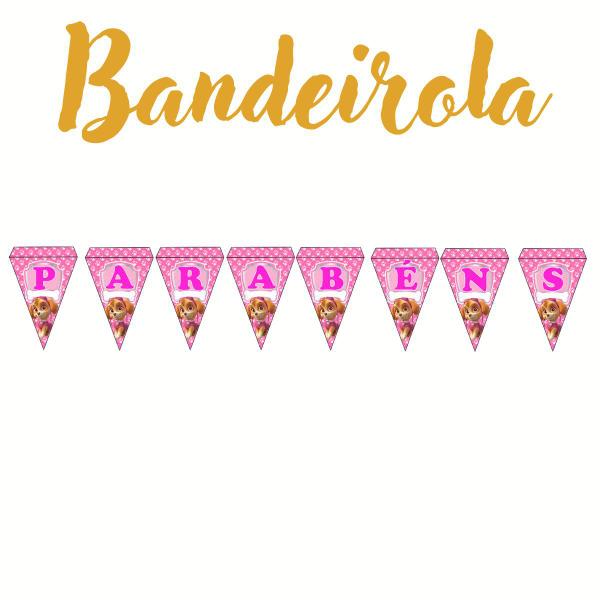 Kit aniversário decoração Skye Patrulha Canina festa em casa monta facil meninas - DBM Kids Imagem de Kit aniversário decoração Skye Patrulha Canina festa em casa monta facil meninas