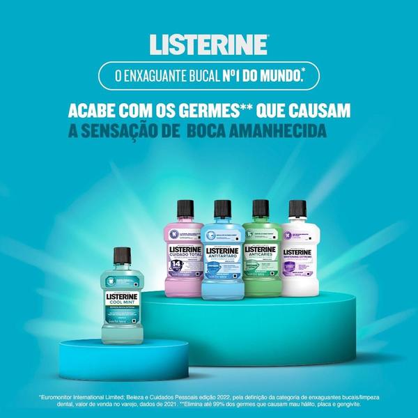 Imagem de Kit Antisséptico Bucal Listerine Cool Mint com 12 unidades