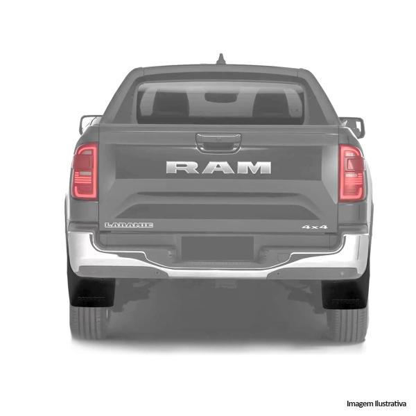 Imagem de Kit Apara Barro Lameira Dodge Rampage 2023 2024 Injetado 4 Peças