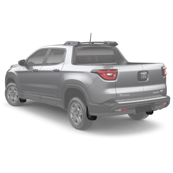 Imagem de Kit Apara Barro Lameira Fiat Toro 2016 a 2019 Protetor Flap