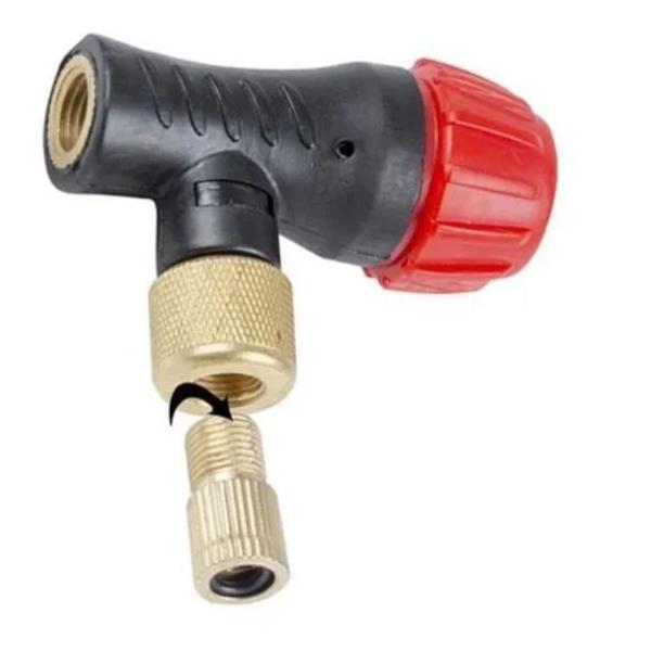Kit Aplicador de CO2 + 3 Refil de Cartuchos 16g Para Bike - Br Commerce Imagem de Kit Aplicador de CO2 + 3 Refil de Cartuchos 16g Para Bike