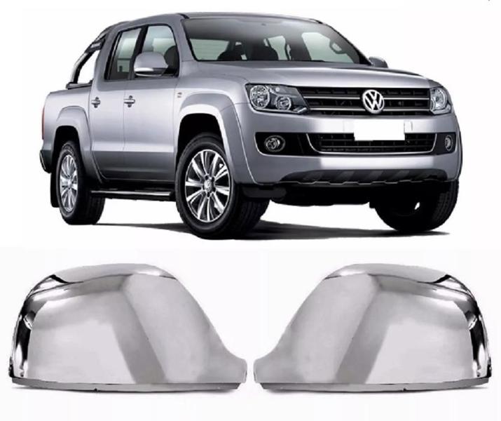 Imagem de Kit Aplique Retrovisor Cromado Amarok 2010 A 2019