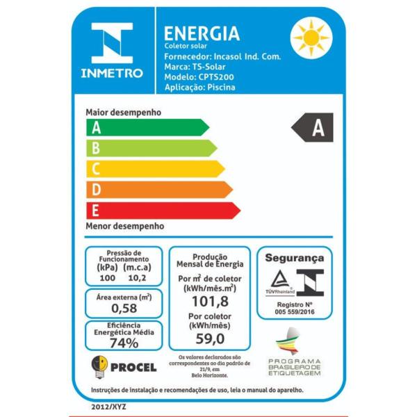 Imagem de Kit Aquecedor Solar 12 placas de 2Metros + kit Fechamento