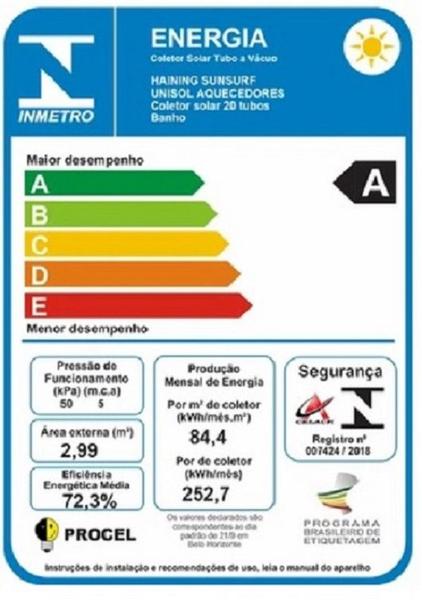 Kit Aquecedor Solar Boiler 300 Litros Nível Coletor Vácuo 20 Tubos - Unisol Aquecedores Imagem de Kit Aquecedor Solar Boiler 300 Litros Nível Coletor Vácuo 20 Tubos